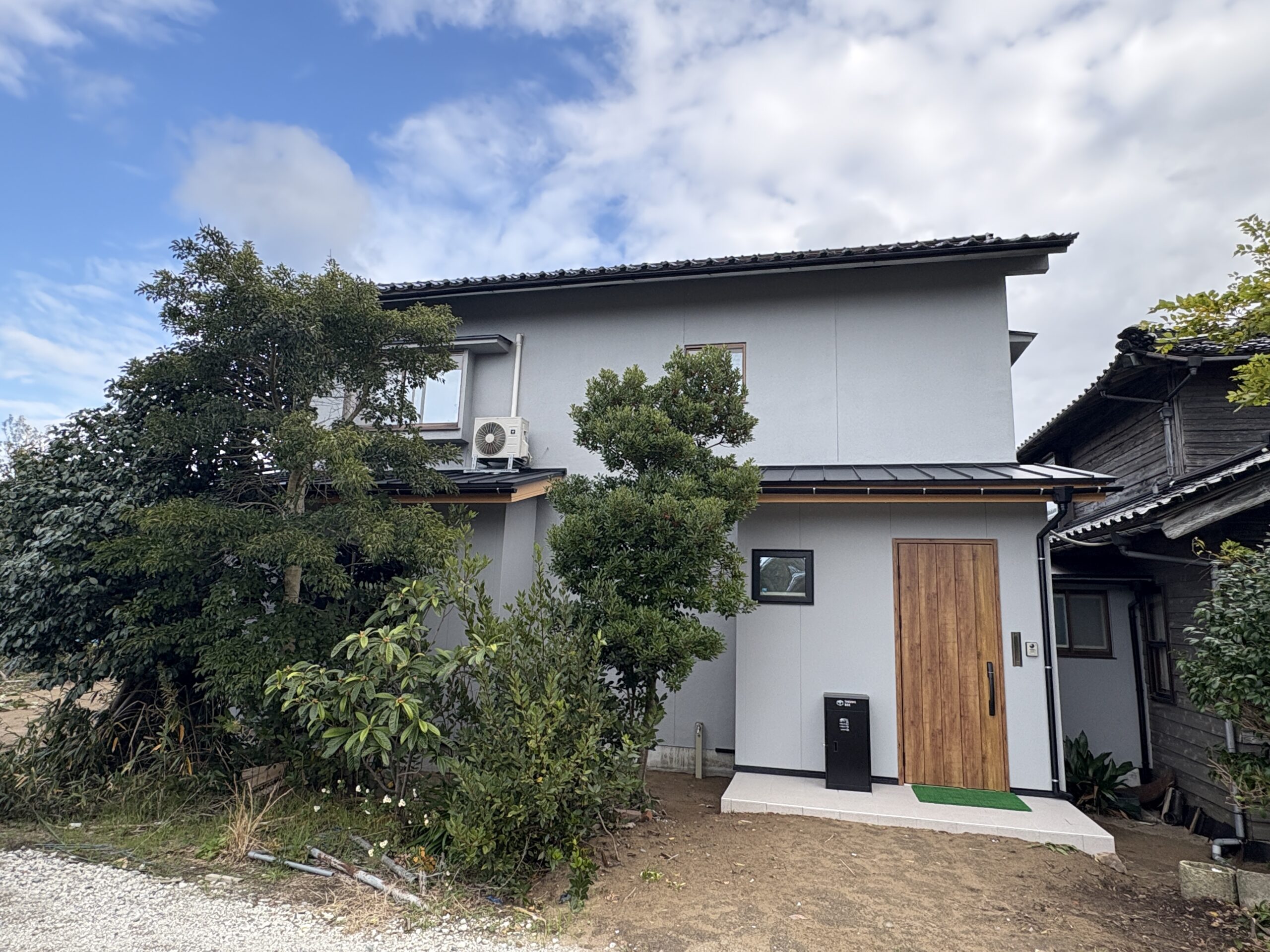 外壁塗装　八頭郡